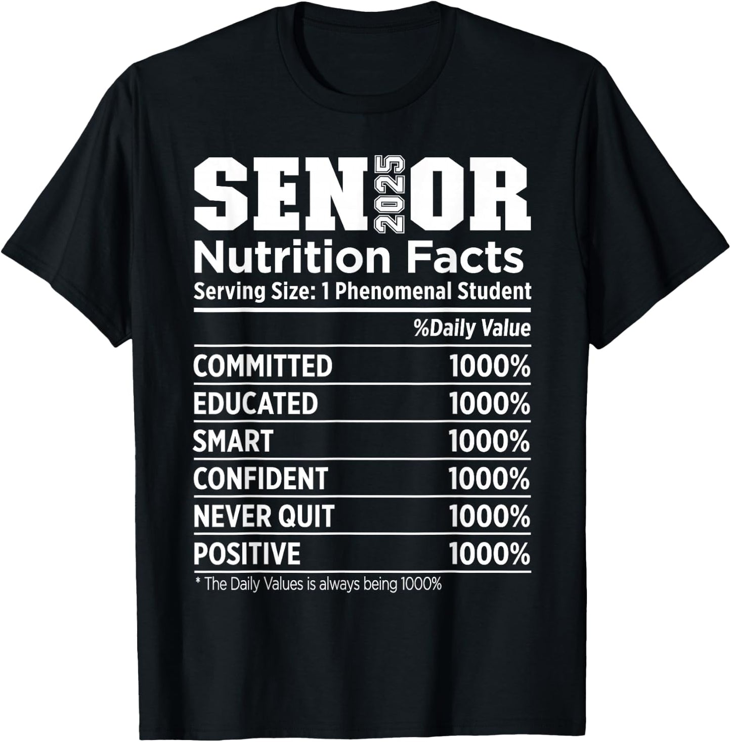 Senior 2025 Graduation 2025 Class Senior 2025 Grad T-Shirt - T-Shirt | Black