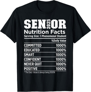 Senior 2025 Graduation 2025 Class Senior 2025 Grad T-Shirt - T-Shirt | Black