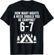 Funny 67 Meme Six Seven Camping Outdoors T-Shirt - T-Shirt | Black