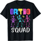 Skeleton Ortho Squad Orthopedic Nurse RN Halloween Costume T-Shirt - T-Shirt | Black
