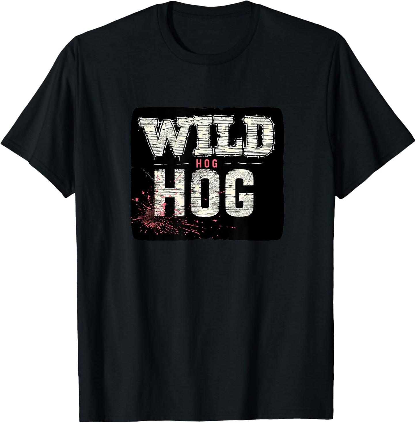 Cool Wild Hog T-Shirt - T-Shirt | Black