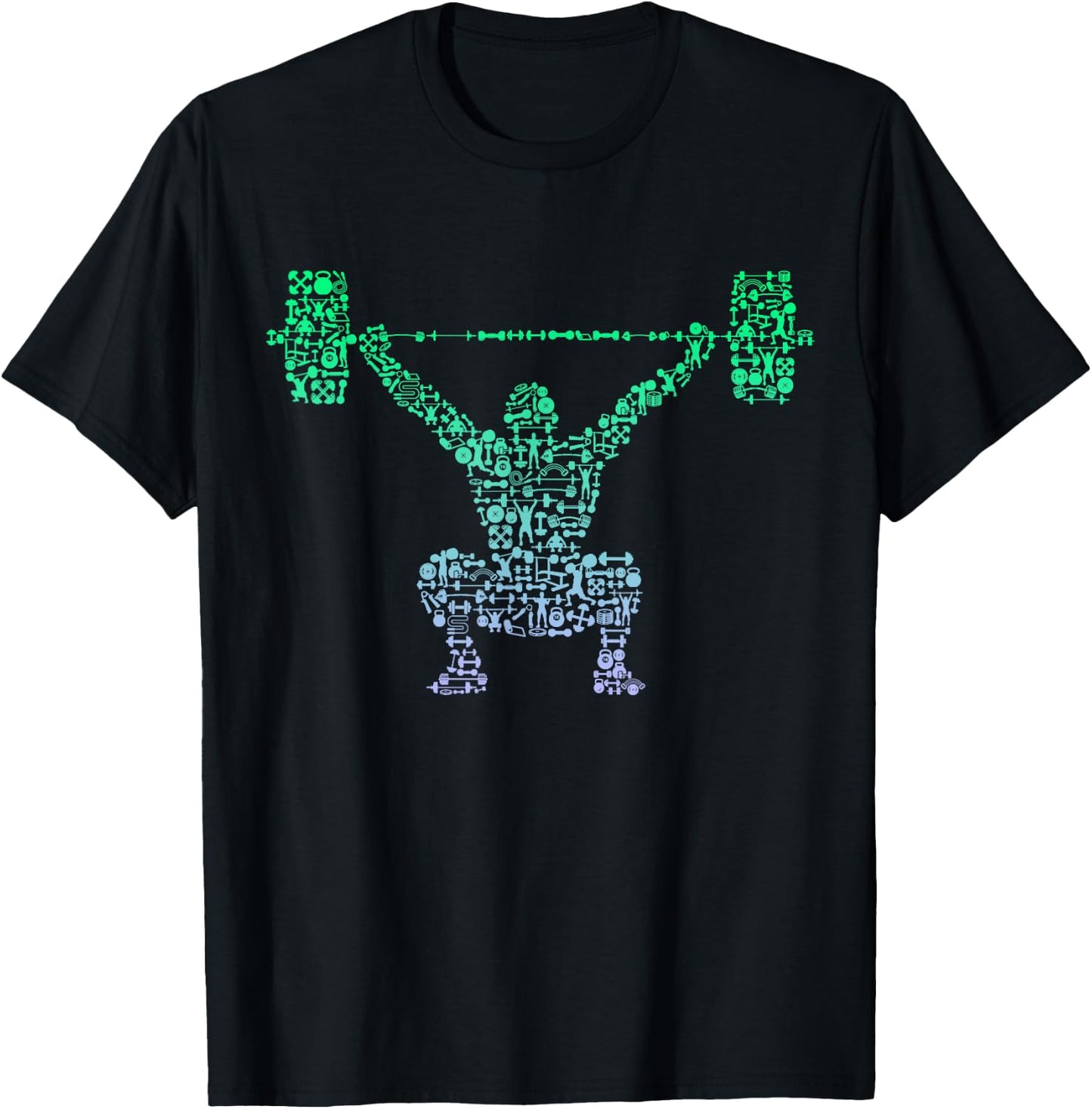 Boys Gym Shirt | Bodybuilder Shirt | Weightlifting T-Shirt - T-Shirt | Black