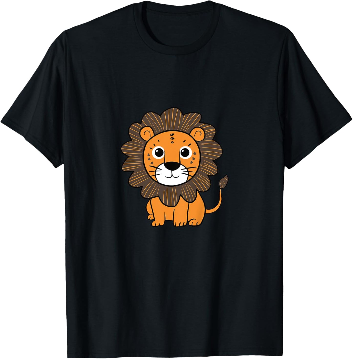 Kids lion for kids T-Shirt - T-Shirt | Black