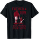 Father and Son Best Friends for life Baseball Player Dad Son T-Shirt - T-Shirt | Black