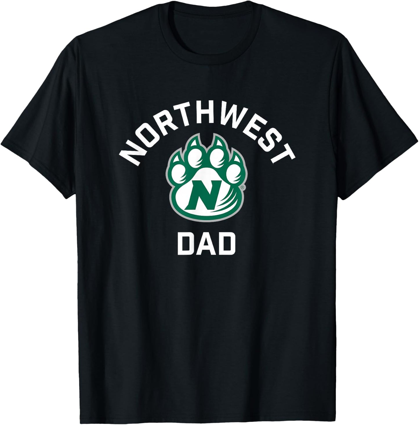 Northwest Missouri State Bearcats Arched Dad T-Shirt - T-Shirt | Black