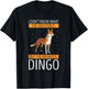 Dingo I Don't Know What The Question Dingo Lover Wild Dog Men Women Kids T-Shirt - T-Shirt | Black