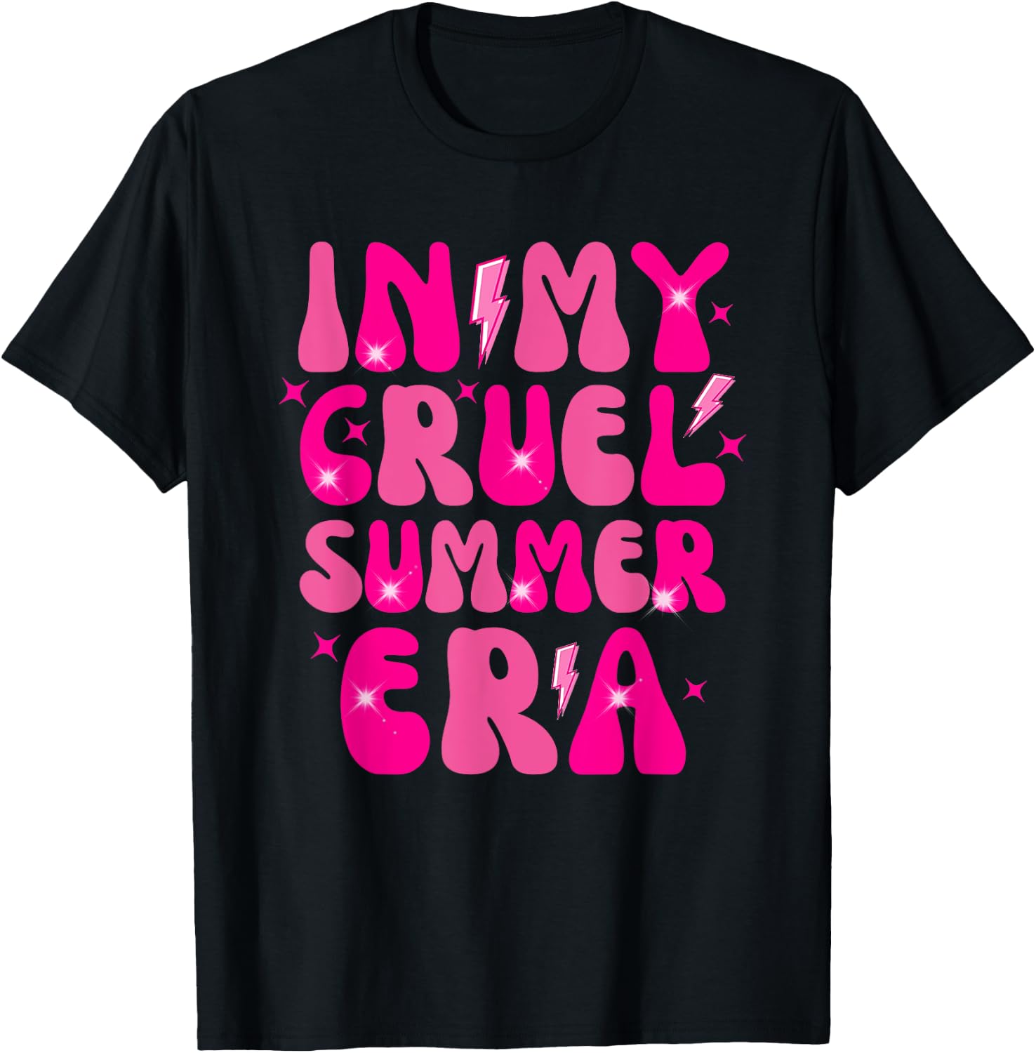 Groovy In My Cruel Summer Era Family Beach Vacation Men Women Kids T-Shirt - T-Shirt | Black