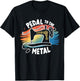 Pedal to the Metal Sewing Machine Quilting Craft Lover Women T-Shirt - T-Shirt | Black