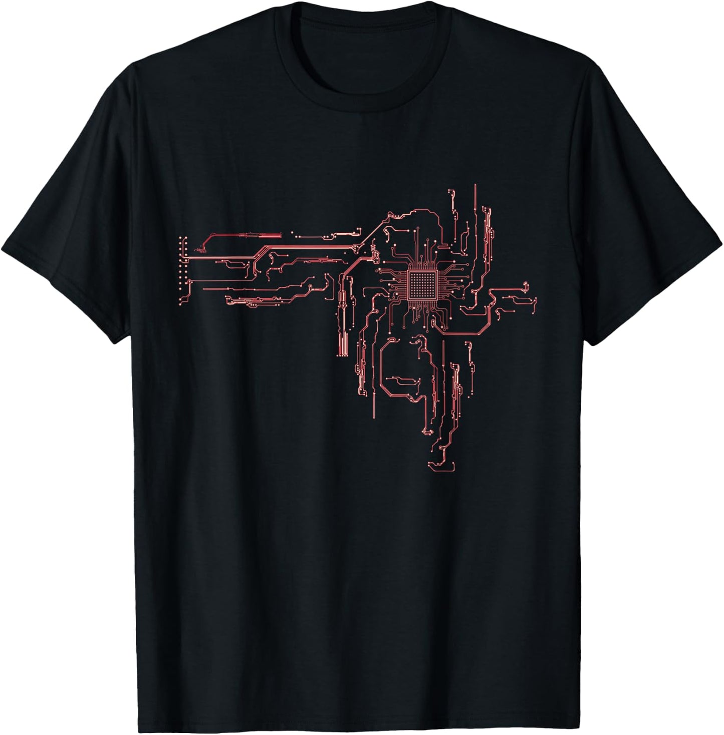 FPGA Graphics Card CPU Circuit Board T-Shirt - T-Shirt | Black