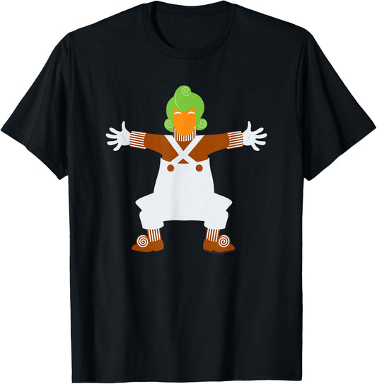 Willy Wonka & The Chocolate Factory Lone Oompa Loompa T-Shirt - T-Shirt | Black