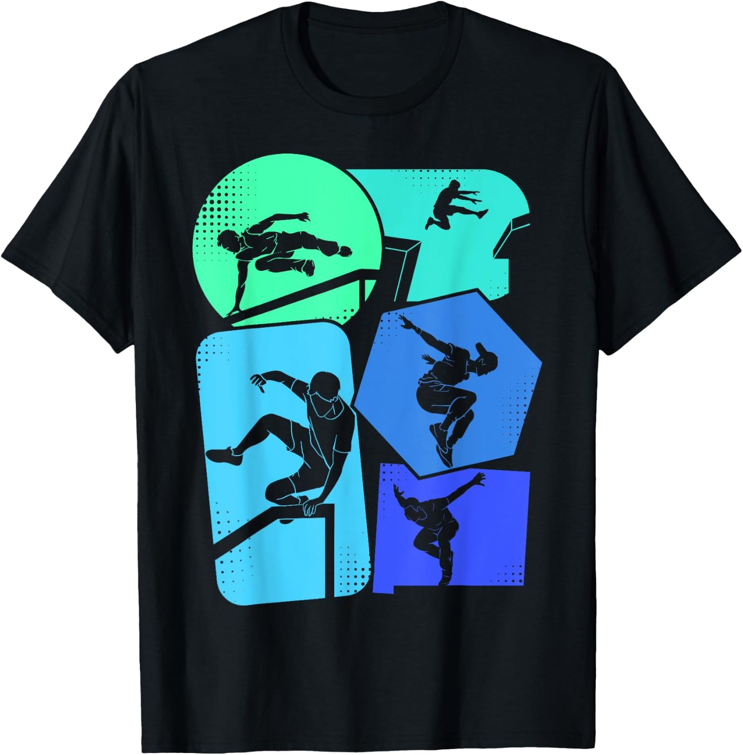Parkour Boys Kids T-Shirt - T-Shirt | Black