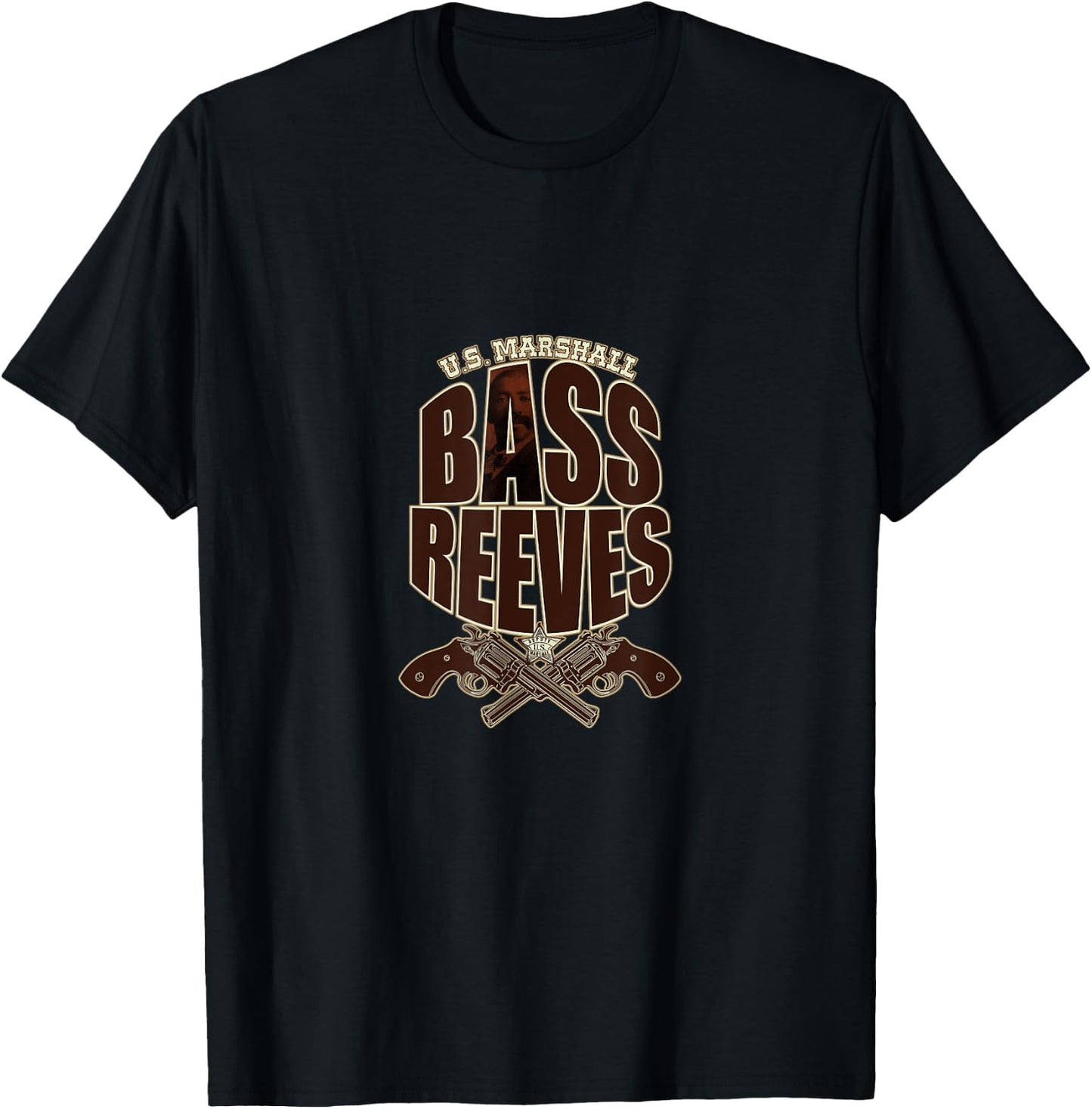 Bass Reeves T-Shirt - T-Shirt | Black