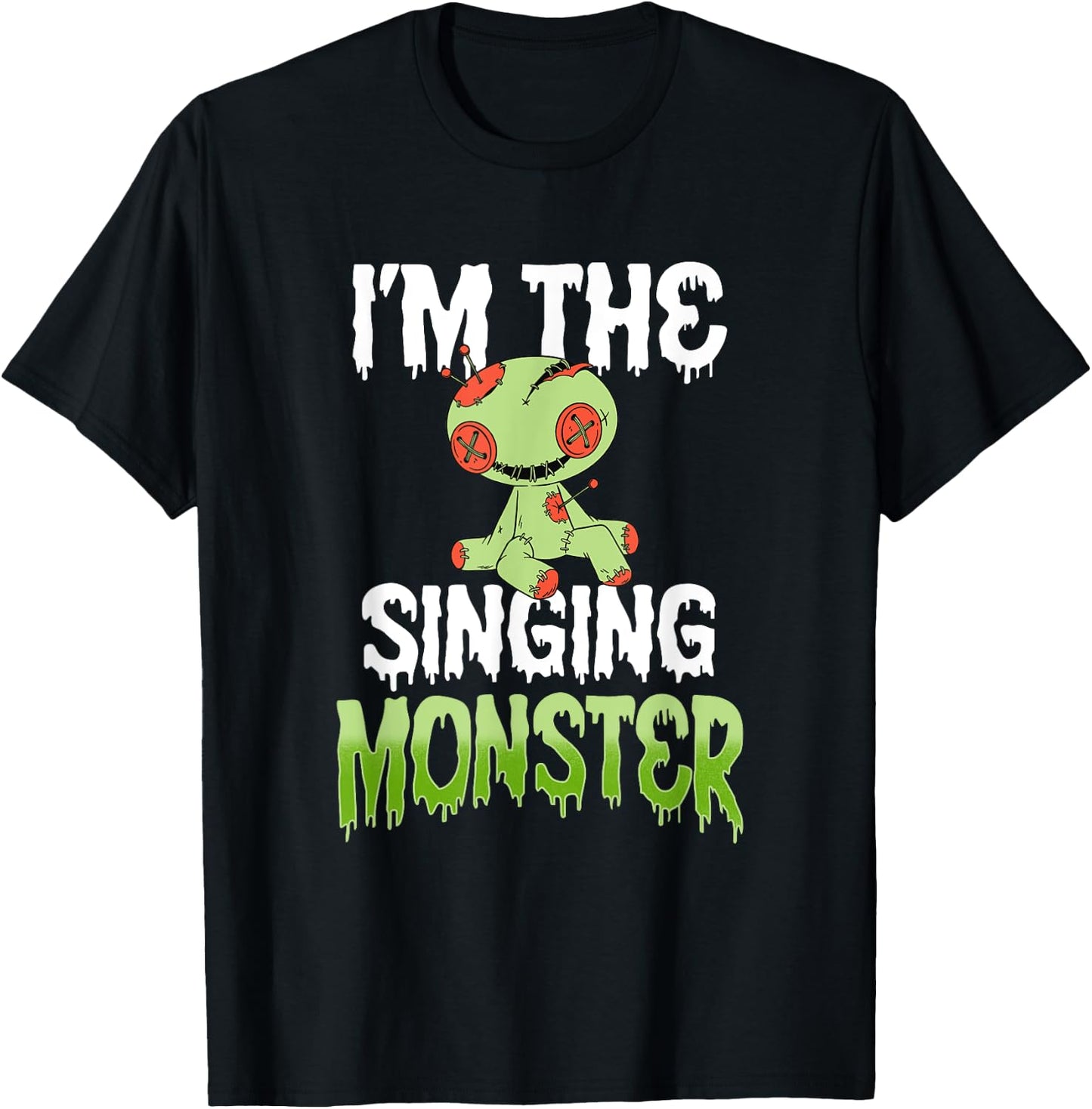 I'm The Singing Monster Matching Family Halloween T-Shirt - T-Shirt | Black
