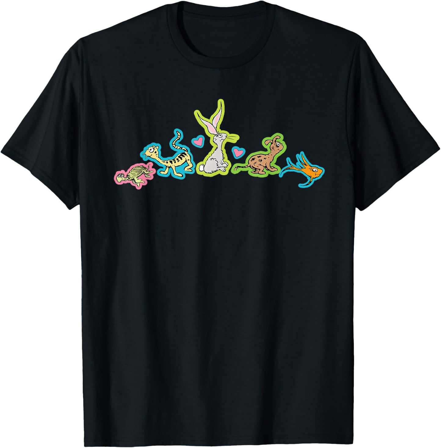 Dr. Seuss Pet Family T-Shirt - T-Shirt | Black