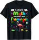 Love Math And Flamingos Students Teachers Costume Colorful T-Shirt - T-Shirt | Black