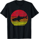 Retro Shark T-Shirt - T-Shirt | Black