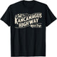 Kancamagus Highway Road Trip Souvenir T-Shirt - T-Shirt | Black
