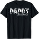 Daddysaurus T Rex Dinosaur Daddy Saurus Dad Family Matching T-Shirt - T-Shirt | Black