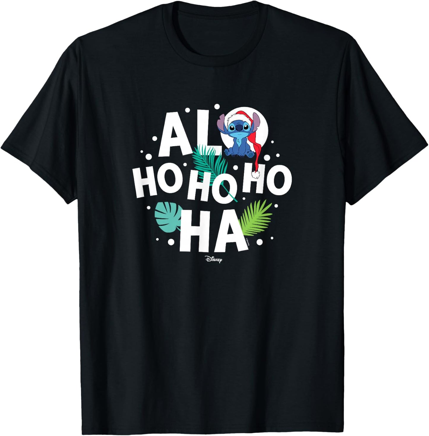 Lilo & Stitch - Aloha T-Shirt - T-Shirt | Black