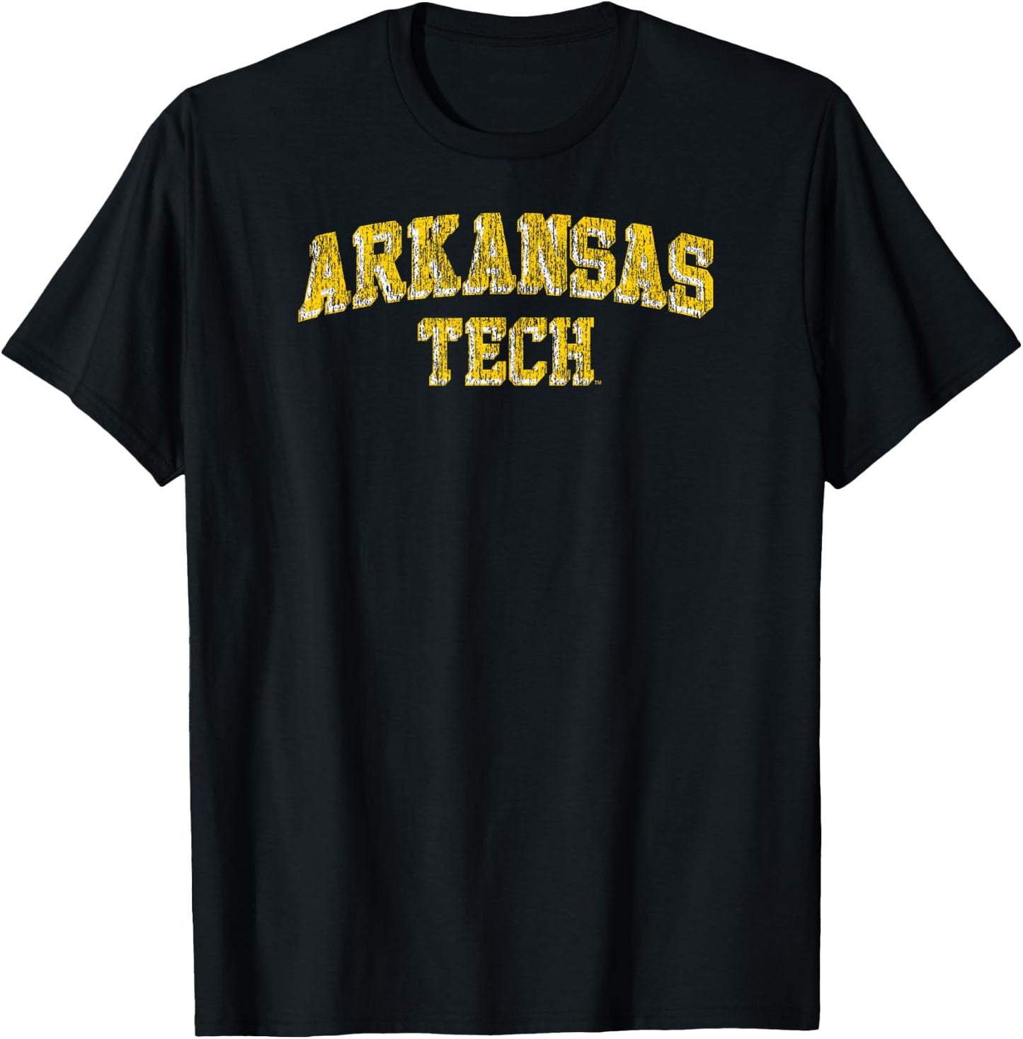 Arkansas Tech Wonder Boys Retro Arch Green T-Shirt - T-Shirt | Black