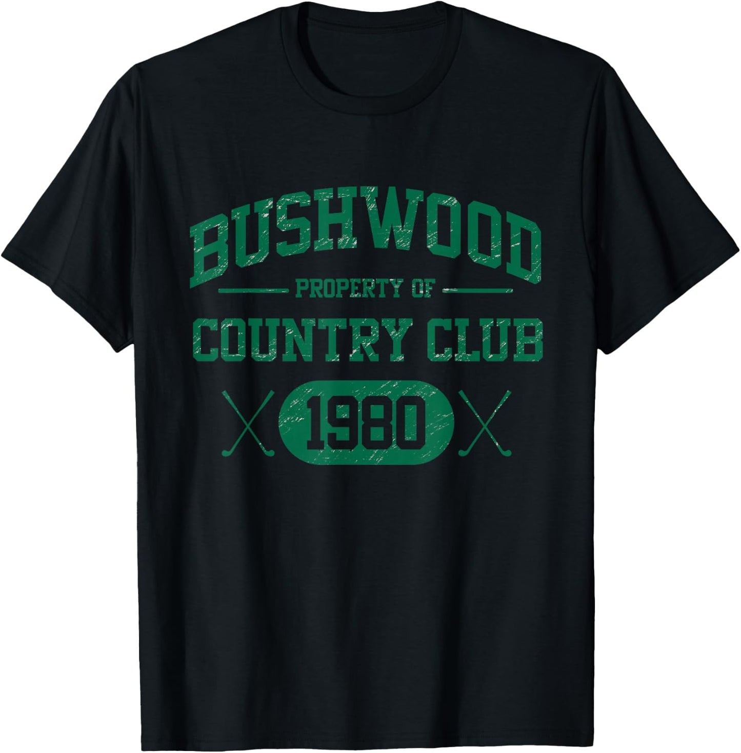 Bushwood Country Club 1980 Vintage 80s T-Shirt - T-Shirt | Black