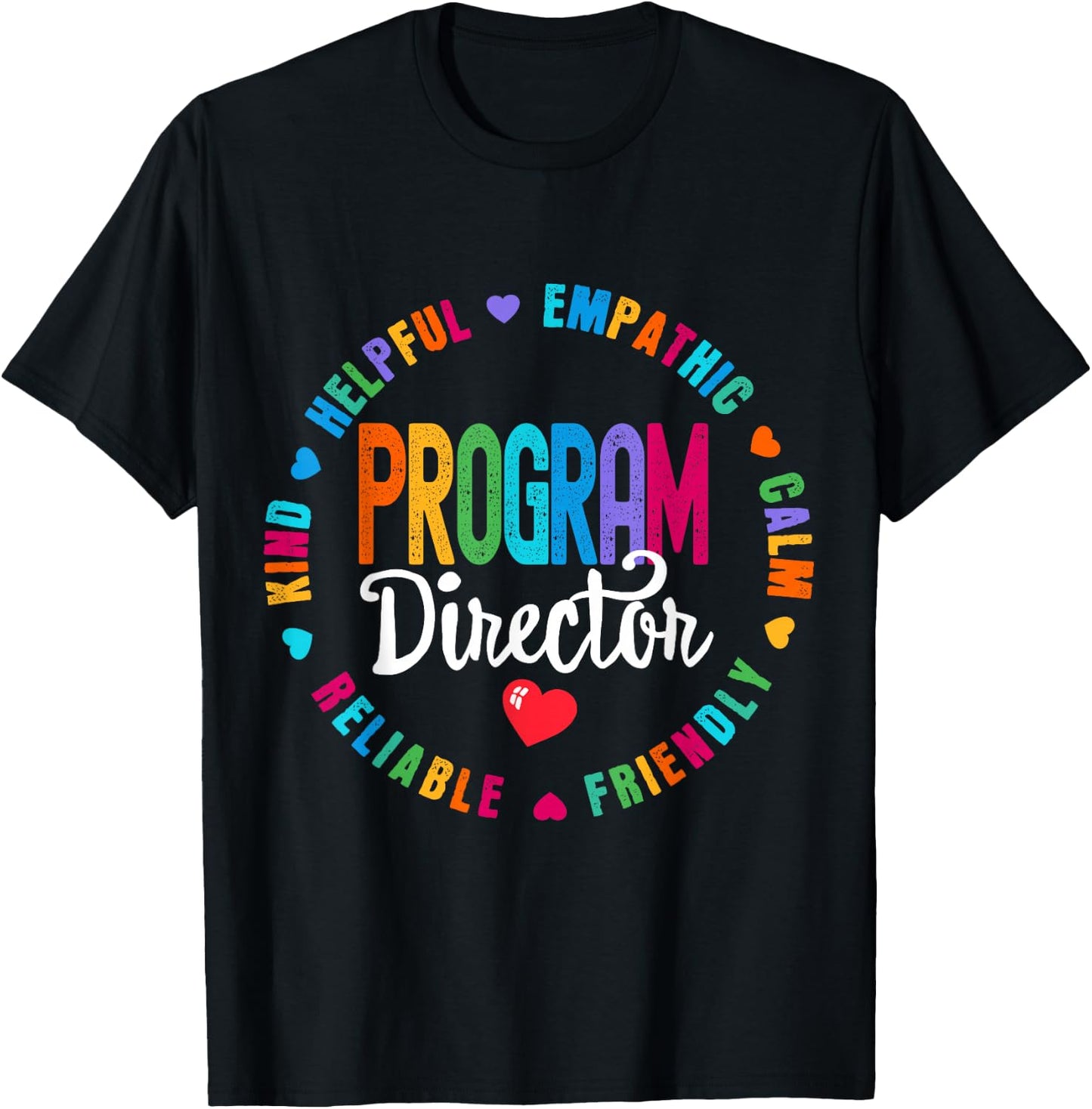 Program Director Office Squad Staff Appreciation Squad T-Shirt - T-Shirt | Black