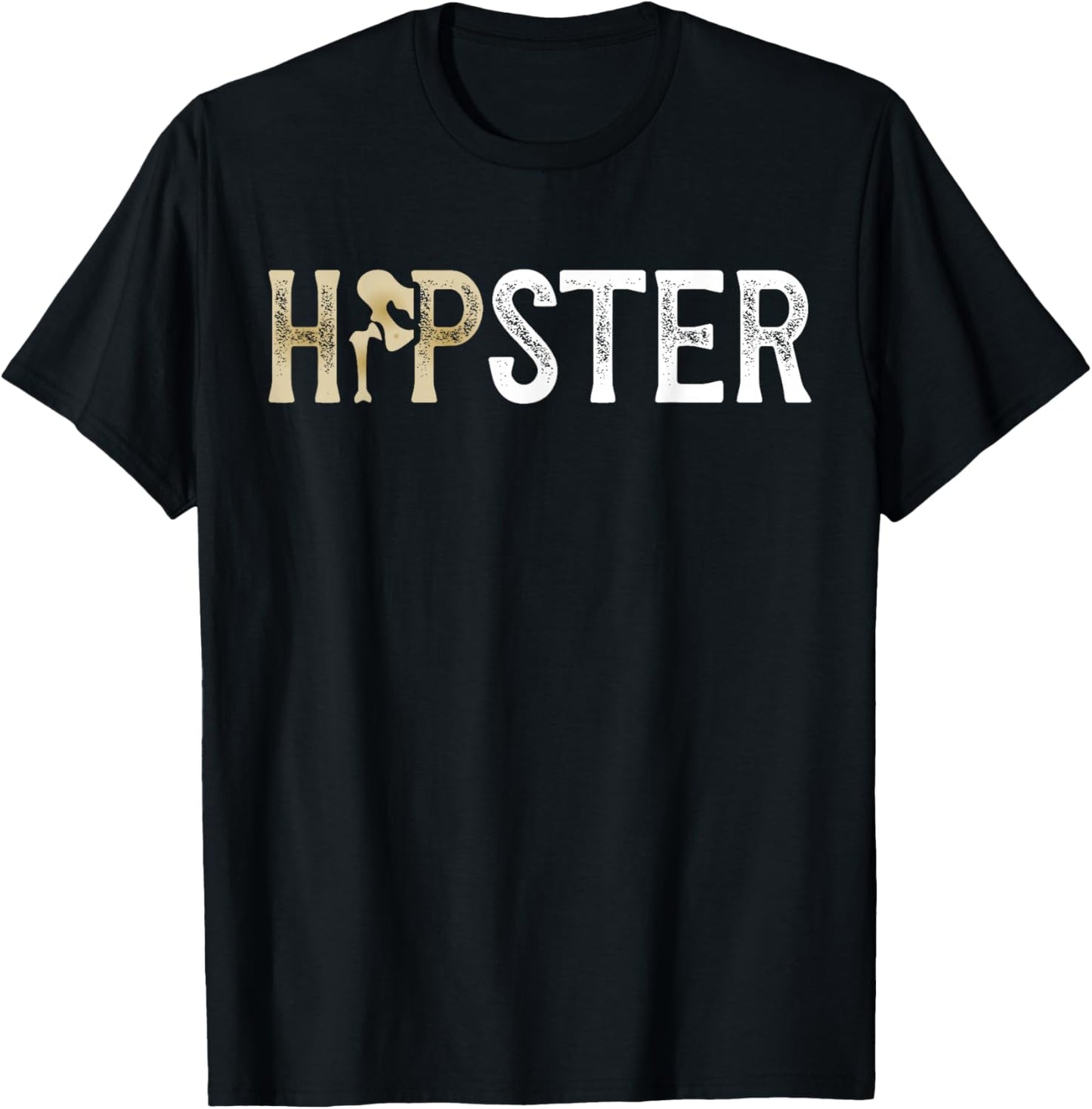 Hipster Hip Surgery Recovery New Hip Replacement Recovery T-Shirt - T-Shirt | Black