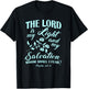The LORD Is My Light and My Salvation Psalm 27:1 Christian T-Shirt - T-Shirt | Black