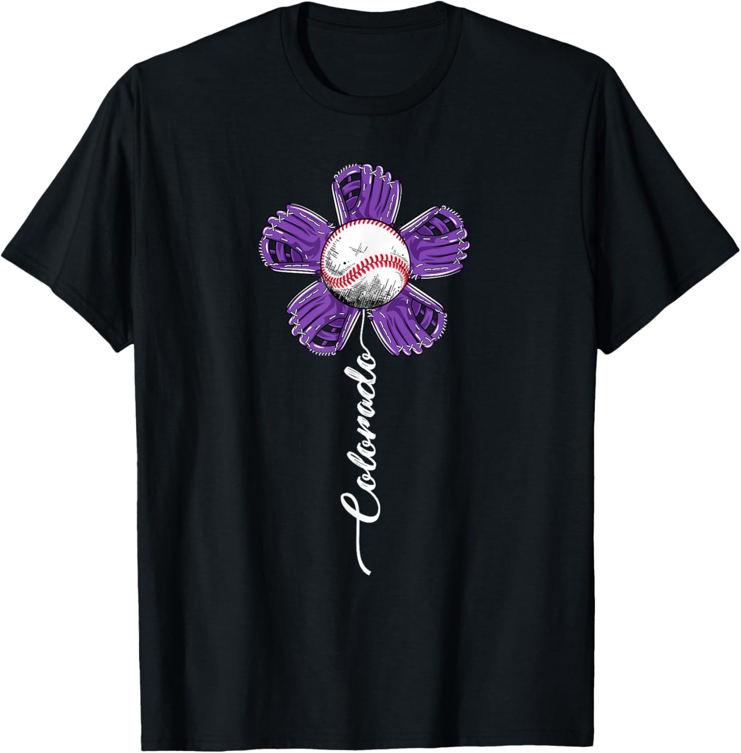 Vintage Flower Matching Outfit 2025 T-Shirt - T-Shirt | Black