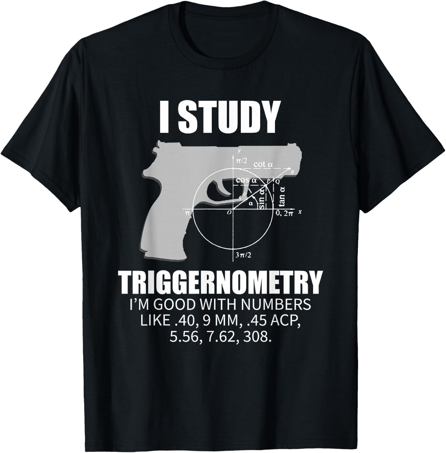 Triggernometry Gun Owner 2nd Amendment Rights Gift T-Shirt - T-Shirt | Black