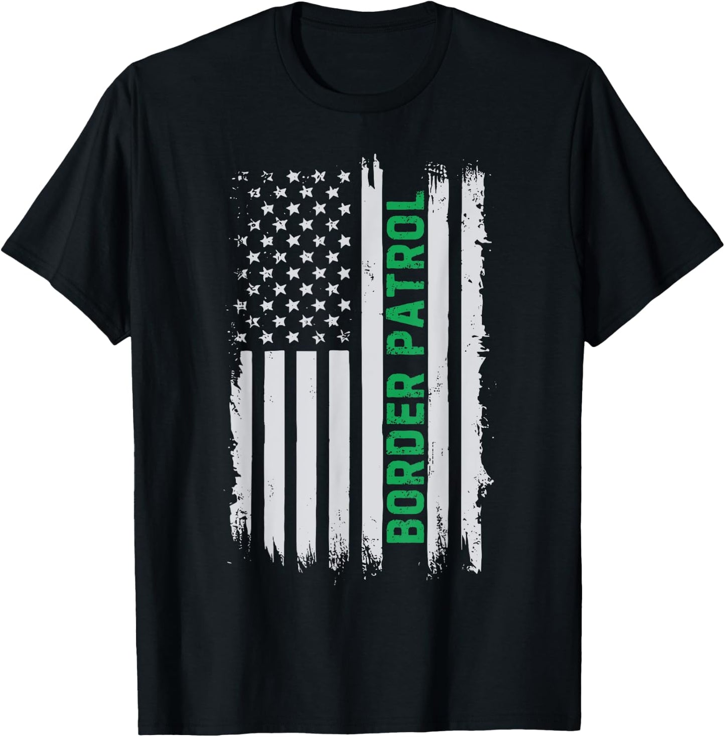Border Patrol Agent Police Federal Immigration Agent Customs T-Shirt - T-Shirt | Black