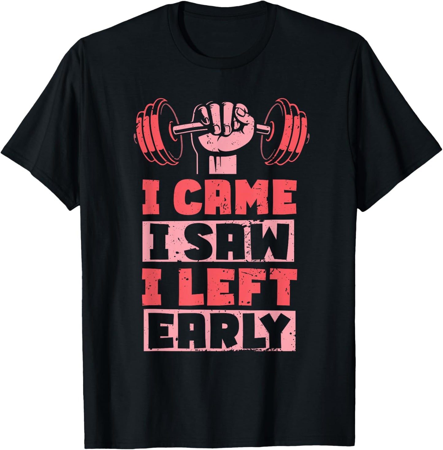 Weightlifting Funny Gym Workout Women Exercise T-Shirt - T-Shirt | Black
