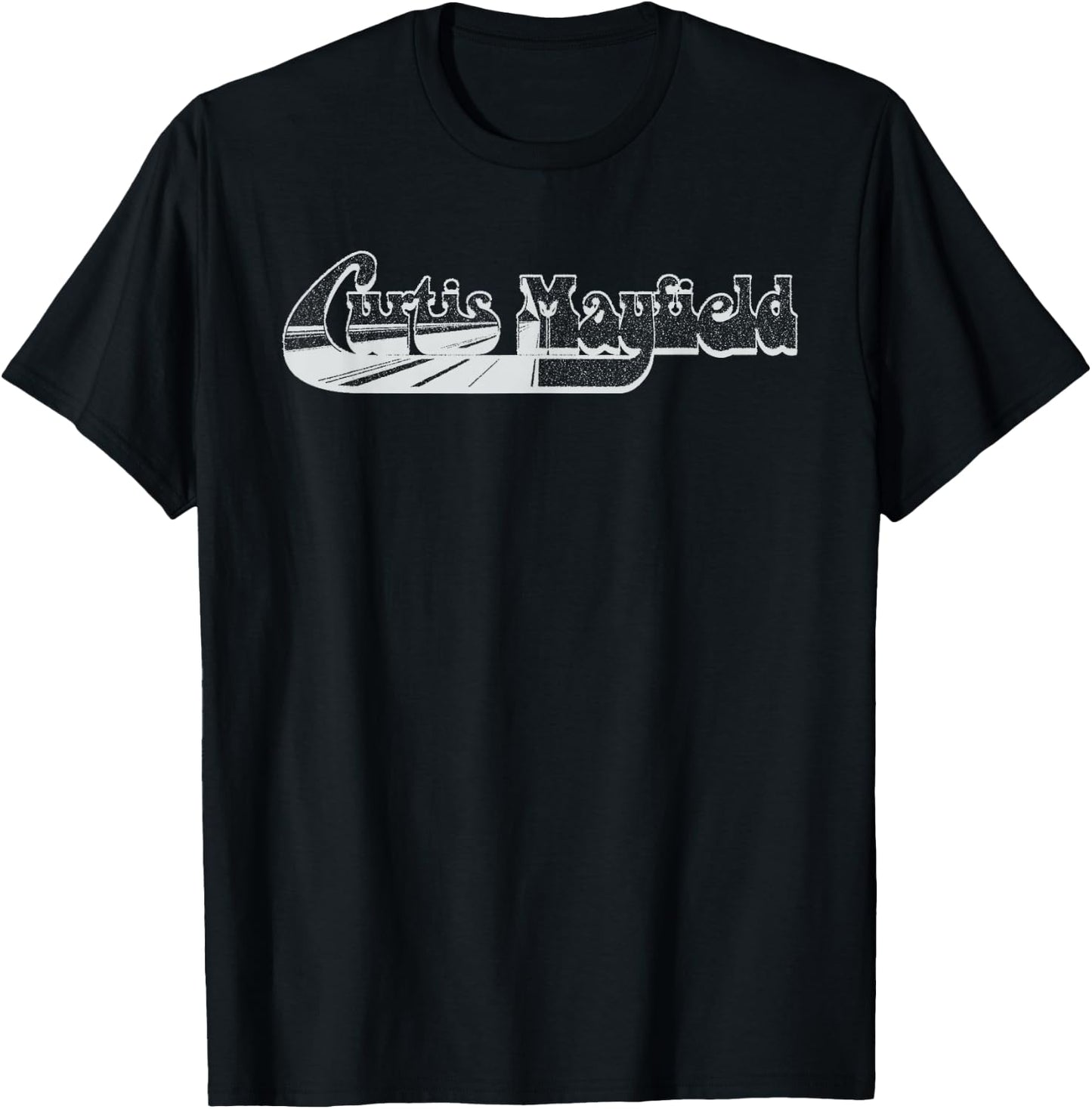 Curtis Mayfield CM Logo T-Shirt - T-Shirt | Black