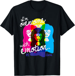Daria I'm Overcome With Emotion Colorful T-Shirt - T-Shirt | Black
