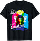 Daria I'm Overcome With Emotion Colorful T-Shirt - T-Shirt | Black