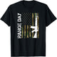 Range Day American Flag Patriotic Shooting Range T-Shirt - T-Shirt | Black