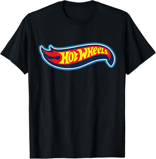 Hot Wheels Classic Bold Logo T-Shirt - T-Shirt | Black