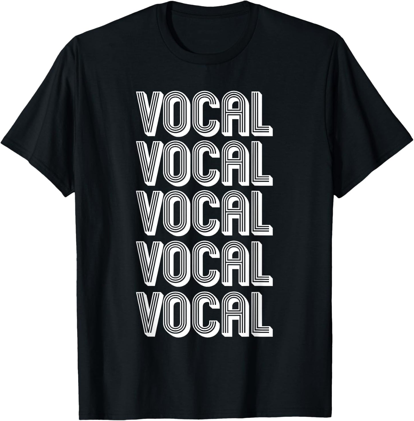 Vocal T-Shirt - T-Shirt | Black