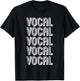Vocal T-Shirt - T-Shirt | Black