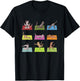 Funny Cat Yoga Positions Meditation Yoga Lover Women Girls Kids T-Shirt - T-Shirt | Black