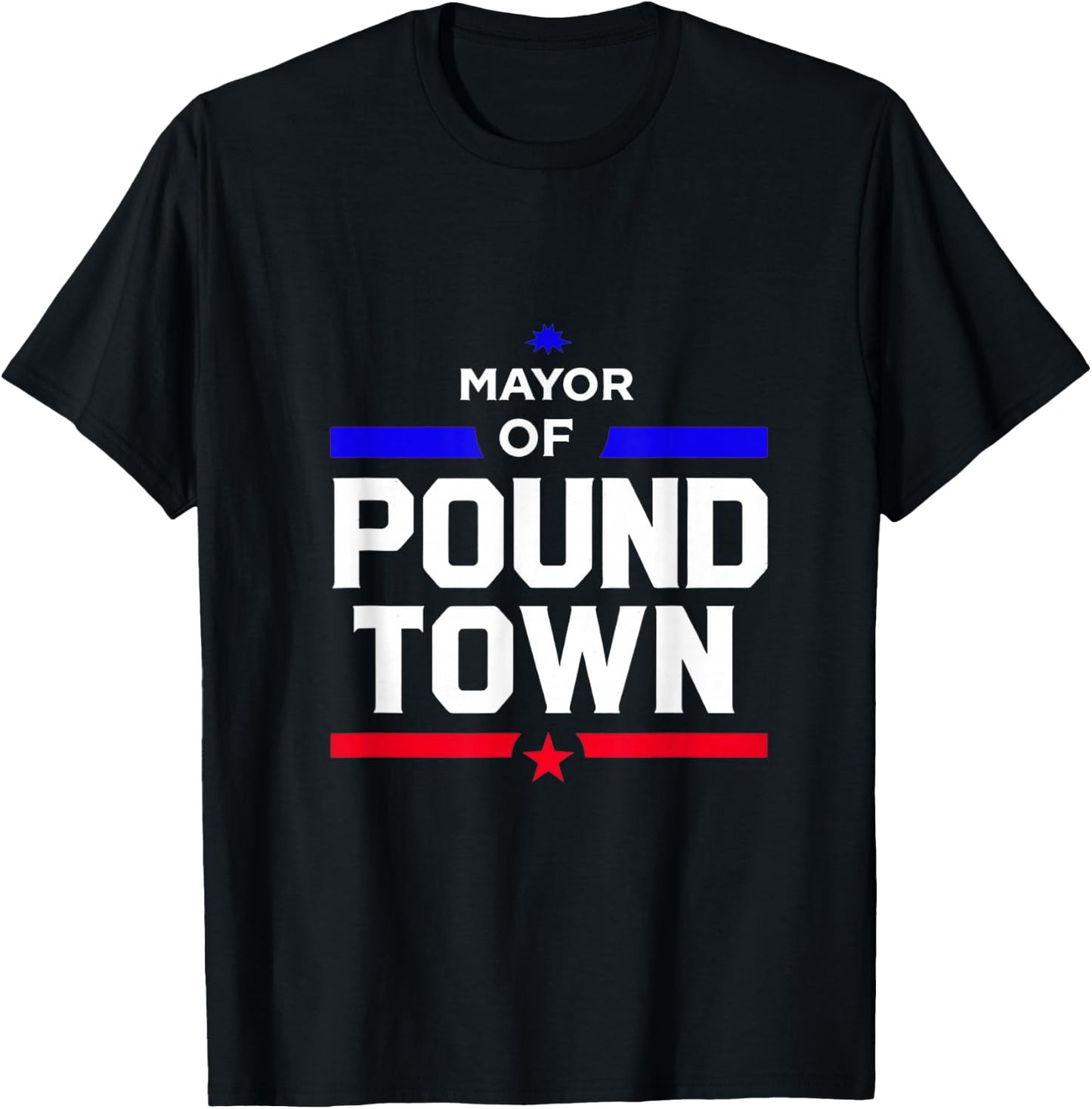 Mayor of Pound Town T-Shirt - T-Shirt | Black