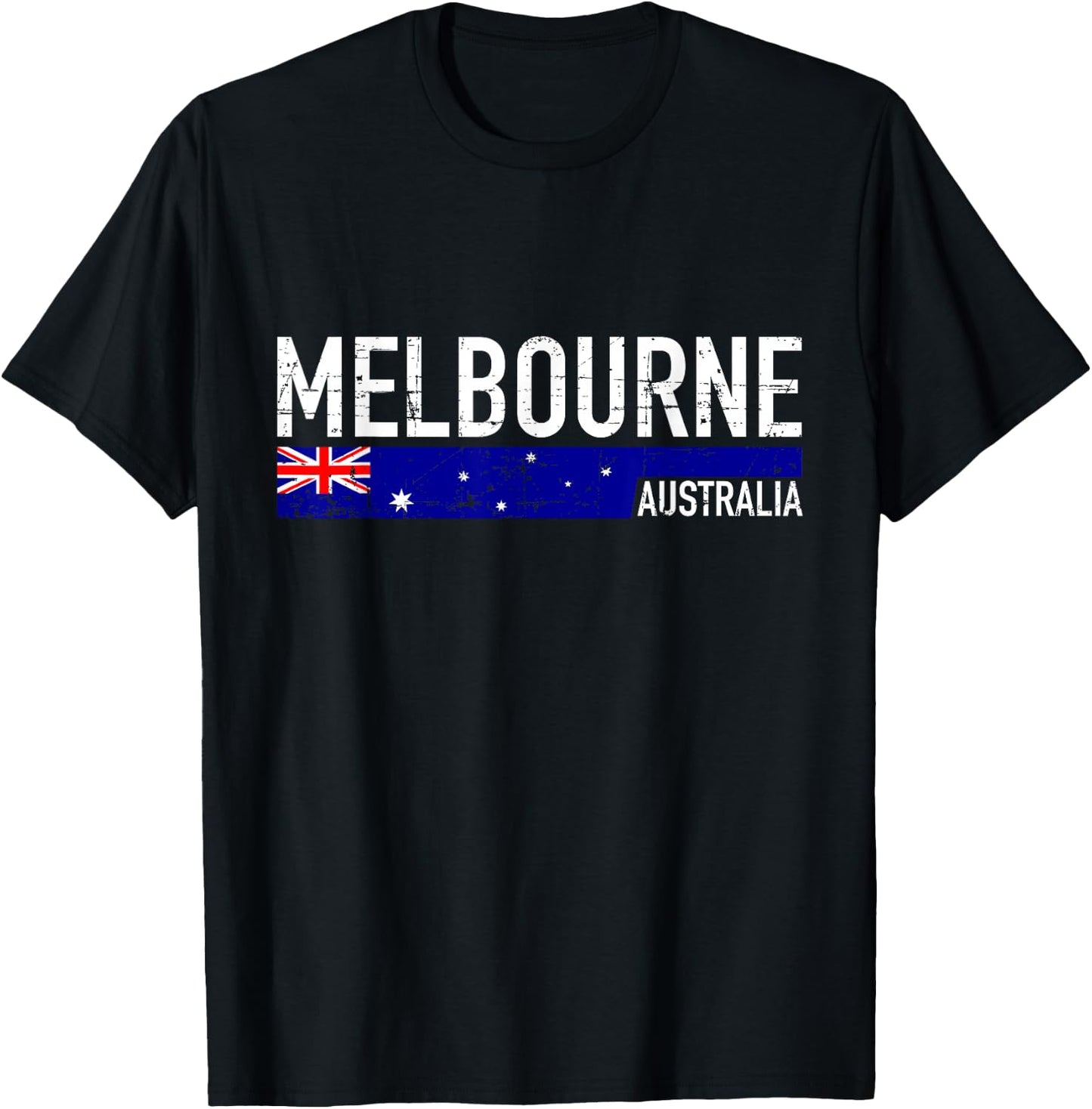 Melbourne Australia T-Shirt - T-Shirt | Black