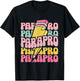 Retro Parapro Pencil Lightning Bolt Paraprofessional Team T-Shirt - T-Shirt | Black