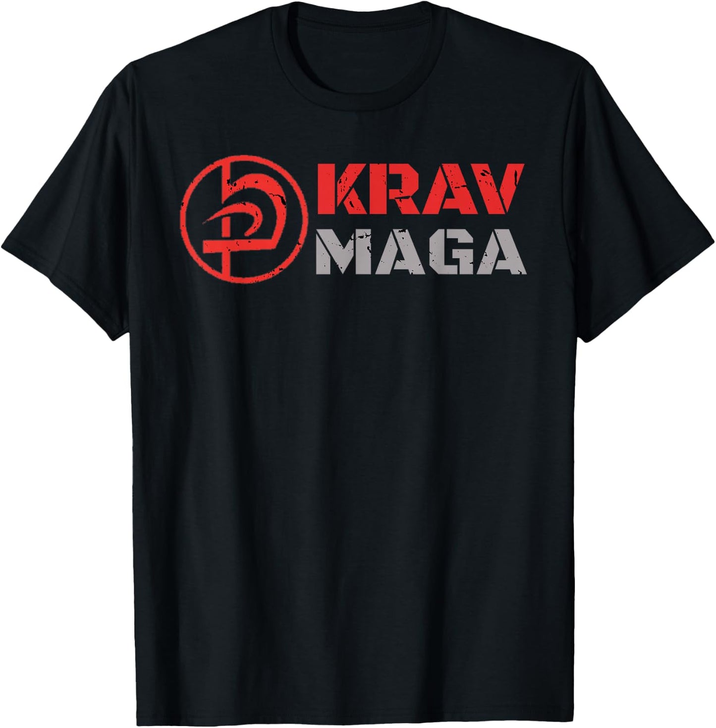 Krav MAGA Logo MMA Krav-MAGA Fighting Equipment Clothing Small T-Shirt - T-Shirt | Black