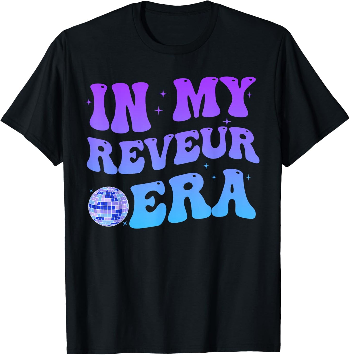 In My Reveur Era RCA Givers School Spirit Retro Groovy T-Shirt - T-Shirt | Black