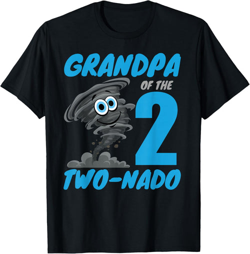Grandpa of The Two-Nado Storm TorNado 2nd Two Birthday Boy