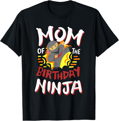 Mom Of The Birthday Ninja Karate Kids Bday Party Family