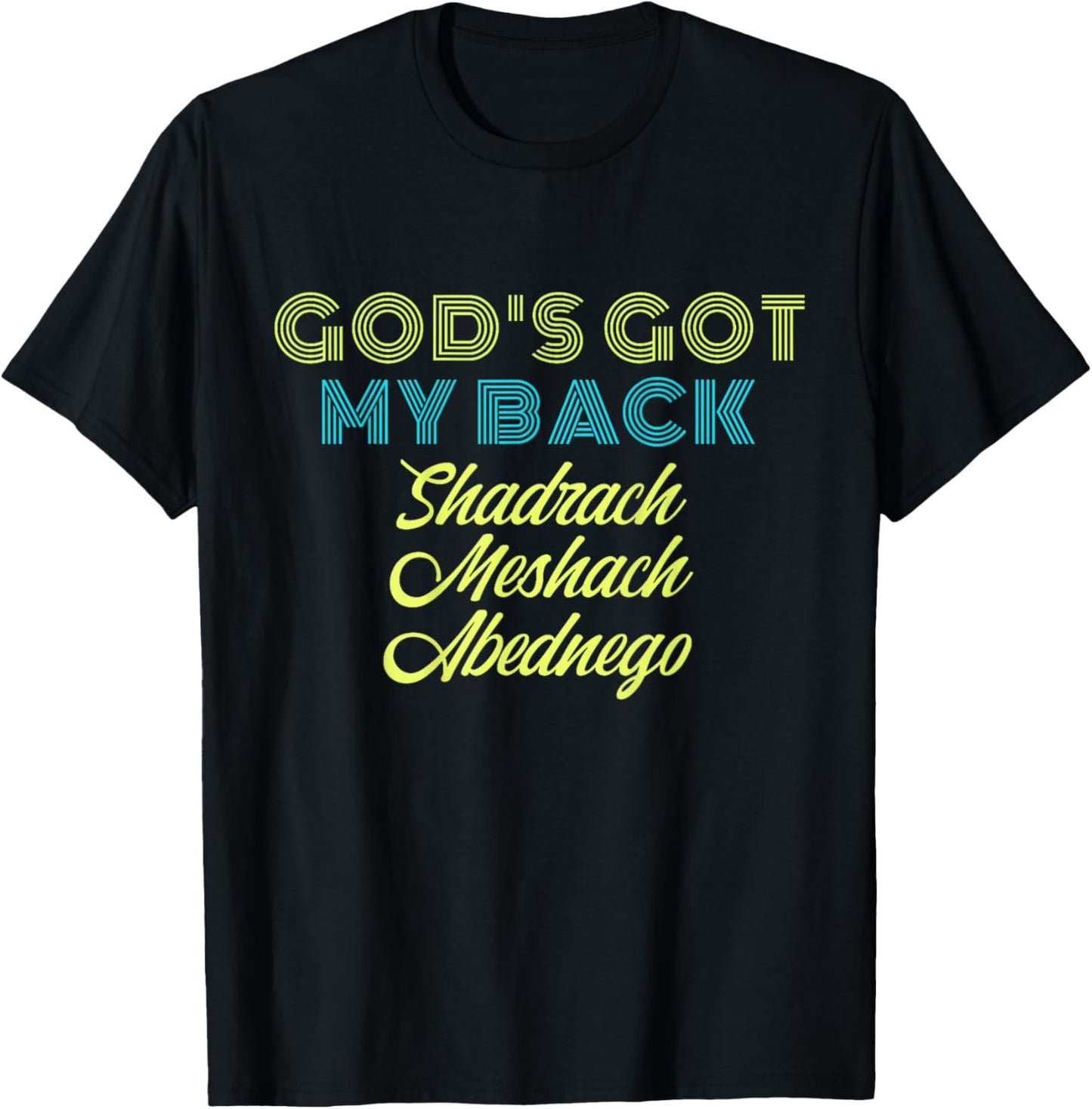 God's Got My Back Brandon Lake That's Who I Praise Tour T-Shirt - T-Shirt | Black