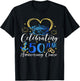 Celebrating 50 Years Anniversary Cruise 50th Anniversary , Small, Black T-Shirt - T-Shirt | Black