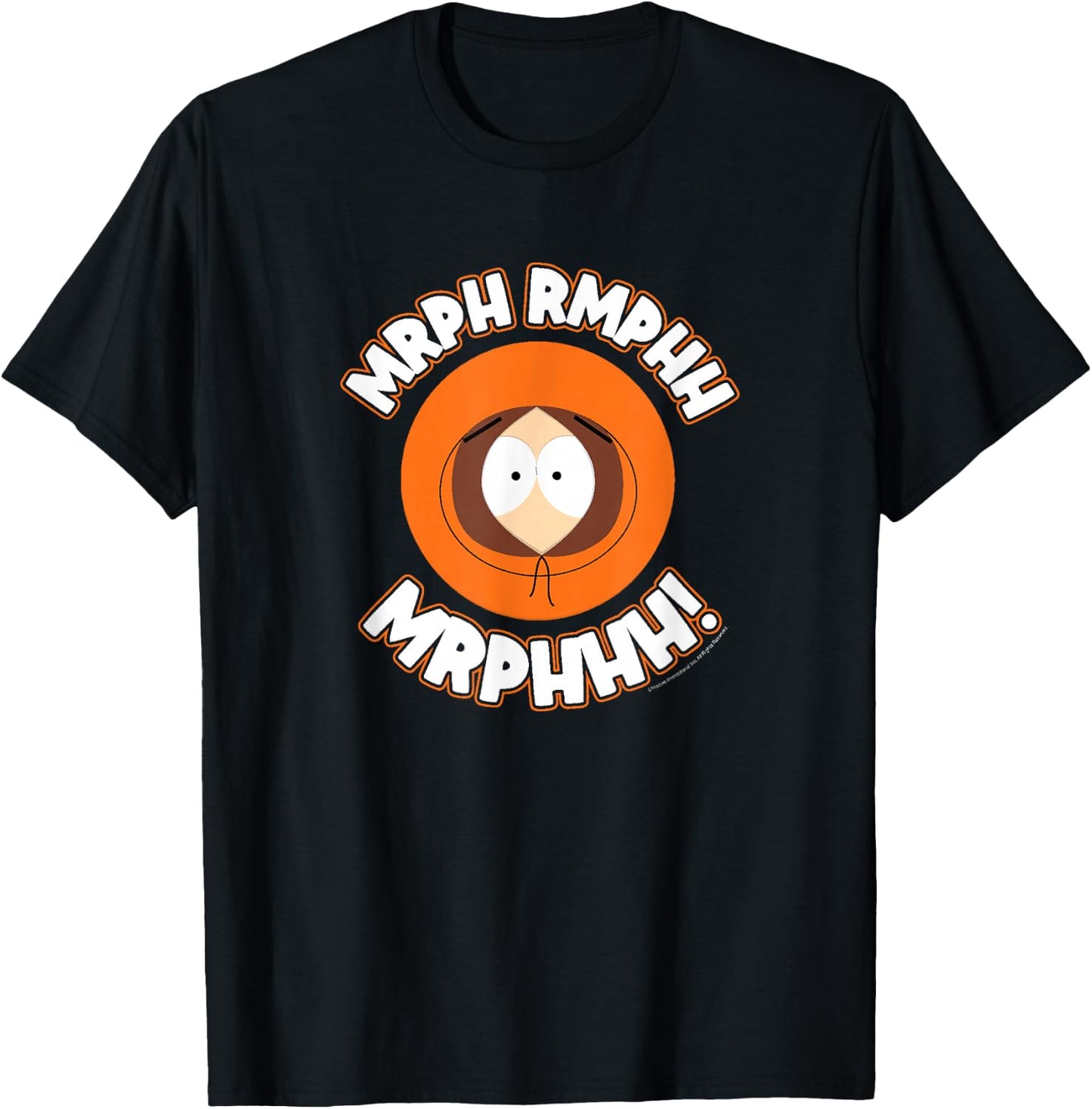 South Park - Kenny Mrph Rmphh T-Shirt - T-Shirt | Black